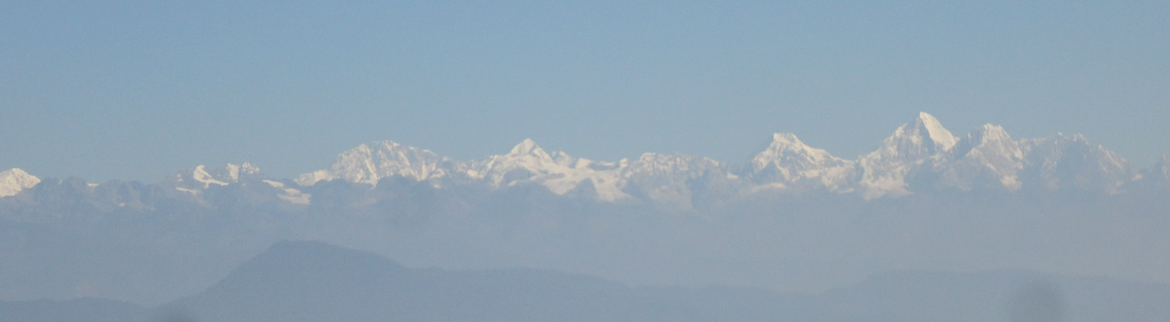 Langtang Range, View From Champadevi Hill