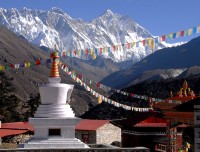 Chorten in Tengboche 