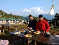 Breakfast at Australian Camp