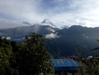 Views of Himalaya from Poonhill