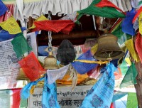 Statue of Panch Pokhari originator 