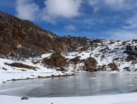 Panch Pokhari Ice Lake