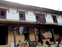 A typical Gurung home in Ghandruk