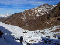 Snow Trail in Panch Pokhari