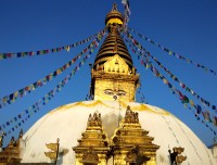 Swoyambhunath Stupa in Kathmandu