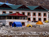 Local teahouse in Gokyo valley